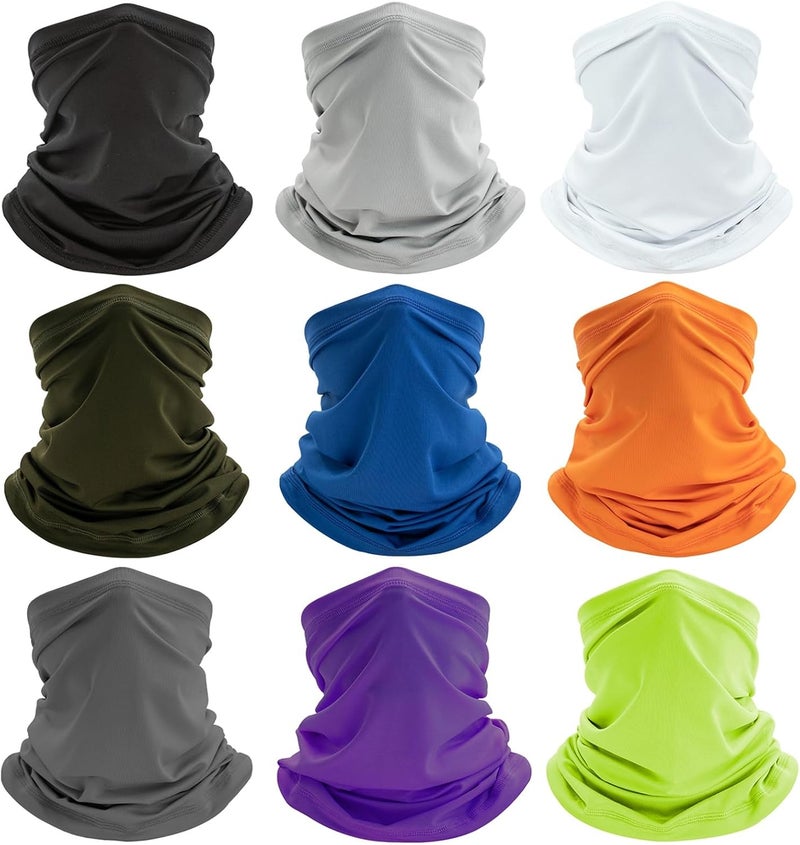 Cisnocr Cooling Neck Gaiter for Men Women Gator Face Mask Scart Cover Fishing Motorcycle Breathable Sun Protection Balaclava Bandana - Image 1